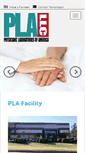 Mobile Screenshot of plallc.com